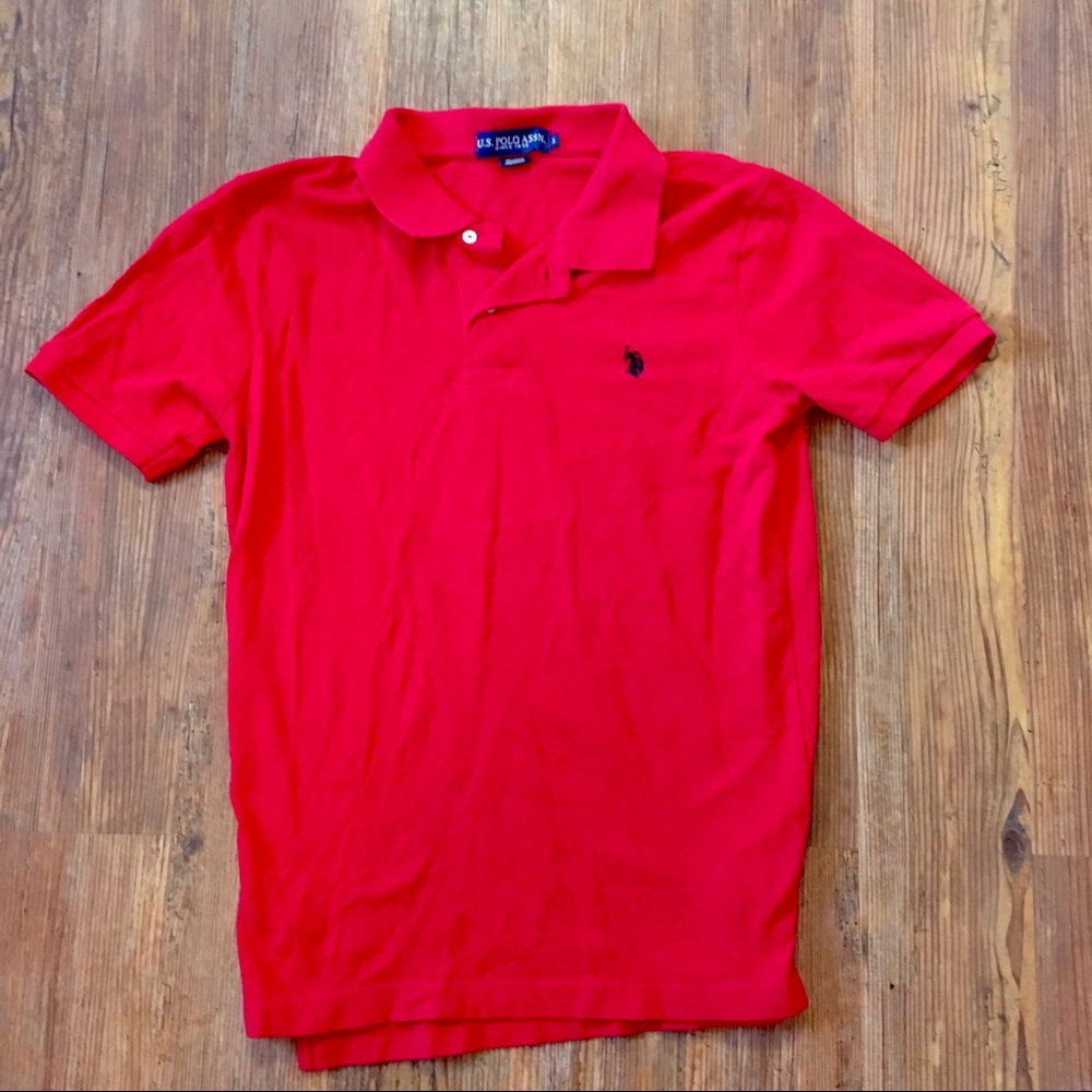 Red Polo size small